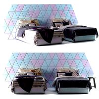 attached bed light color set29