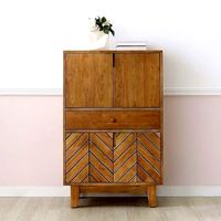 baum wood storage cabinet