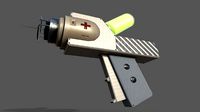 syringe for injection PBR low-poly game ready
