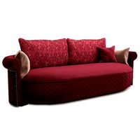 3D COMFORTABLE RED SOFA