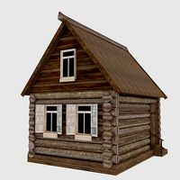 Slavic village house