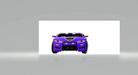 purple cop car