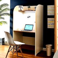 Cornell study room reading room partition desk