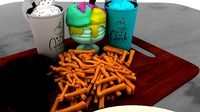 food lowpoly