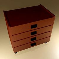 Soviet chest of drawers