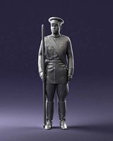 Man in military uniform 0116-8