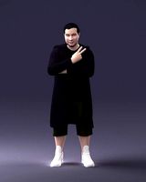 Man in coat 1121