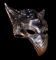 Ancient warrior mask 3d model