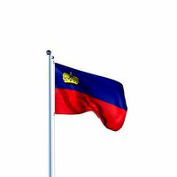 Animated Flag of Liechtenstein