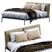 Lifesteel Bed By Flexform