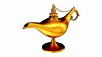 Magic Aladdin lamp