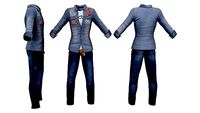 Mens Flag Patchwork Shirt Outfit