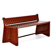 Bench Pierre Augustin Rose Subsellium