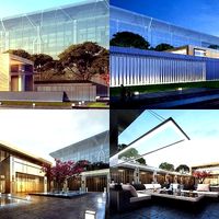 Clubhouse and exhibition hall