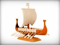 Dakkar Vikking Ship 3D Printing Model
