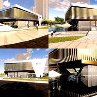 Clubhouse and exhibition hall