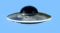 Spaceship UFO B1 - Gray - Alien SciFi Vehicle