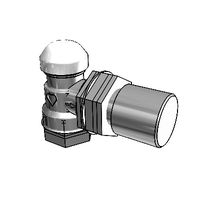 Pipe valve thermo body angle 7724 13