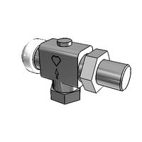 Pipe valve thermo body angle reverse 7728 13