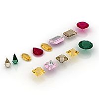 Gems 3D Model