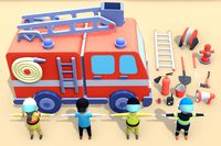 Hyper Casual Firefighters