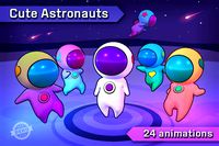 Cute Astronauts