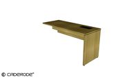 Mesa de Trabalho Plataforma Simples c/ Pé Painel - 1500x600 - LD
