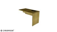 Mesa de Trabalho Plataforma Simples c/ Pé Painel - 1200x600 - LD