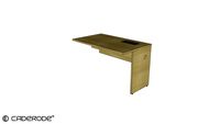 Mesa de Trabalho Plataforma Simples c/ Pé Painel - 1200x700 - CE