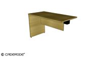 Mesa Gerente Pé Painel p/ Apoio em Armário - 1200x600