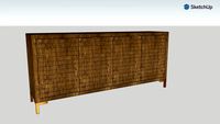 Buffetero Madecor Brooklyn Contemporáneo de madera Trendy