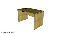 Mesa Gerente Simples Pé Painel - 1200x700