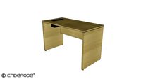 Mesa Gerente Simples Pé Painel - 1200x800