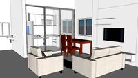 Kitchen and Living Room2