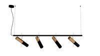 Lustre Pendente Linear 4 Spots Mini Dicroica