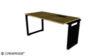 Mesa de Trabalho Plataforma Simples c/ Pé Quadro - 1500x700 - LE
