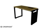 Mesa de Trabalho Plataforma Simples c/ Pé Quadro - 1200x600 - LE