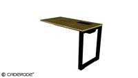 Mesa de Trabalho Plataforma Simples c/ Pé Quadro - 1200x600 - LD