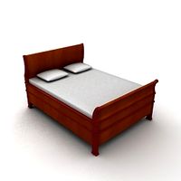 Bed 3D Model
