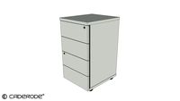 Gaveteiro Pedestal Conjugado 4 Gavetas - 400x460x710