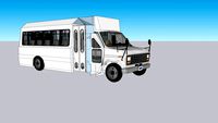 1988 ElDorado National AeroTech (15 pass shuttle bus) (Ford chassis)
