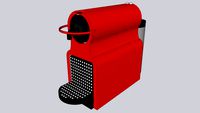 Cafeteira Nespresso vermelha