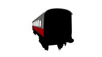 SR Maunsell Composite Coach (NWR Red)