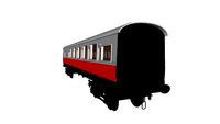 SR Maunsell Brake Coach (NWR Red)