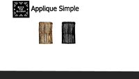 Applique Simple _ Grand modèle