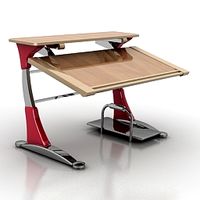 Desk 3D Model
