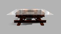 Railroad Cart Coffee Table