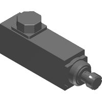 HF-Motor Teknomotor 0.73 kW ER20 18,000 rpm 230 V 380 V COM31400251