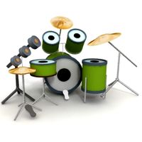 Drumset 3D Model