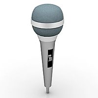 Microphone 3D Model